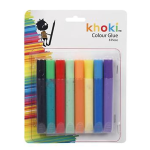 Colour Glue, 8 Piece, Assorted